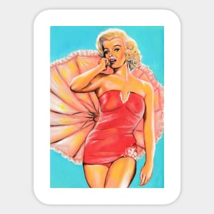 Red bathing suit Sticker